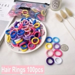100 pcs hair ties